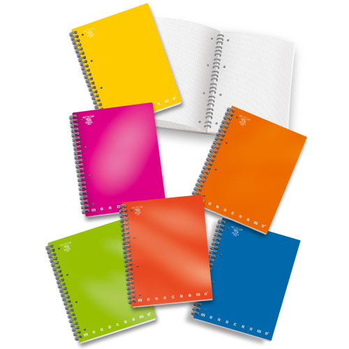 BLOCCHI QUADERNI E RUBRICHE - MONOCROMO